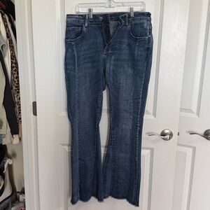 Coco + Carmen Dark Blue Denim Jeans